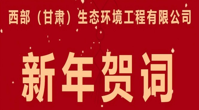 昂首闊步新征程 奮楫篤行再出發(fā)——西部生態(tài)環(huán)境公司2025年新年賀詞